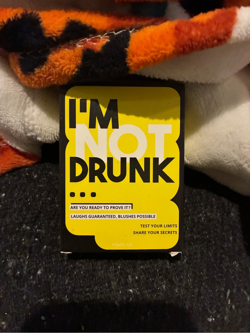 I'm Not Drunk Novelty Men's Boxer Briefs - Yellow